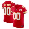 NFL163c92G04-242731 Mens Nike Red Kansas City Chiefs Vapor Fuse Elite Custom Jersey