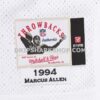 Mens Mitchell And Ness Marcus Allen White Kansas City Chiefs 1994 Authentic Throwback Retired Player Jersey