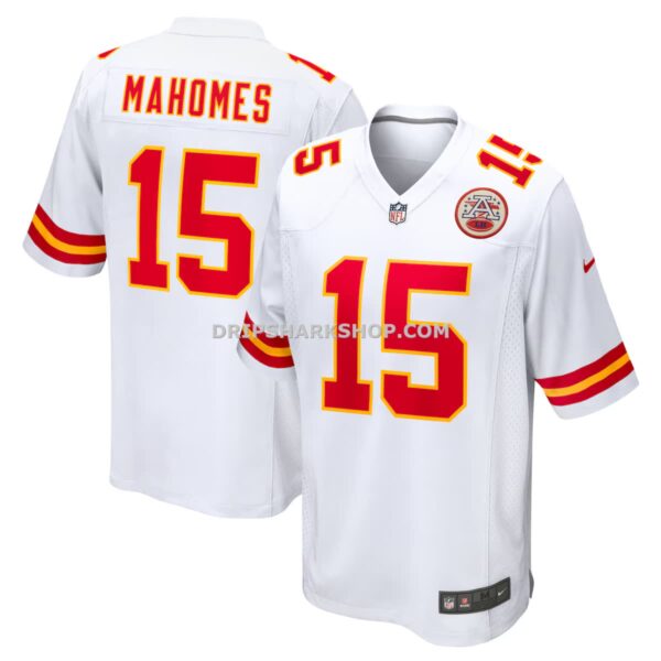 NFL163f66G04-7f9410 Mens Nike Patrick Mahomes White Kansas City Chiefs Game Jersey