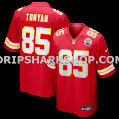 Mens Nike Robert Tonyan Red Kansas City Chiefs Team Game Jersey
