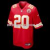 NFL165298G05-629202 Mens Nike Nohl Williams Red Kansas City Chiefs Team Game Jersey
