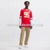 NFL1657aeG01-5e3003 Mens Nike Chris Jones Red Kansas City Chiefs Game Jersey