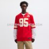 NFL1657aeM01-022d9a Mens Nike Chris Jones Red Kansas City Chiefs Game Jersey