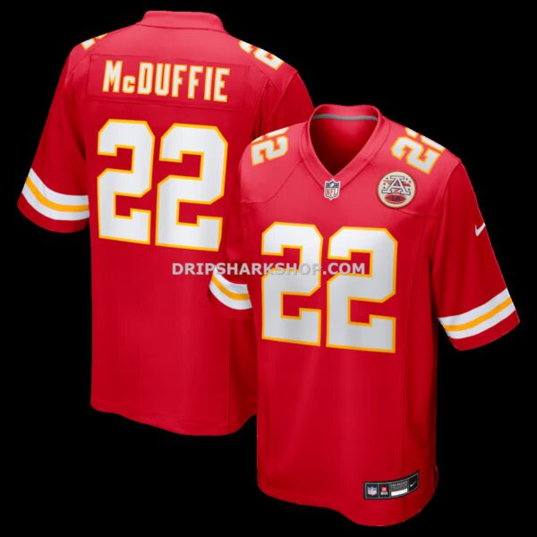 Mens Nike Trent Mcduffie Red Kansas City Chiefs Game Jersey