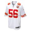 Mens Nike George Karlaftis White Kansas City Chiefs Away Game Player Jersey Pi5172000