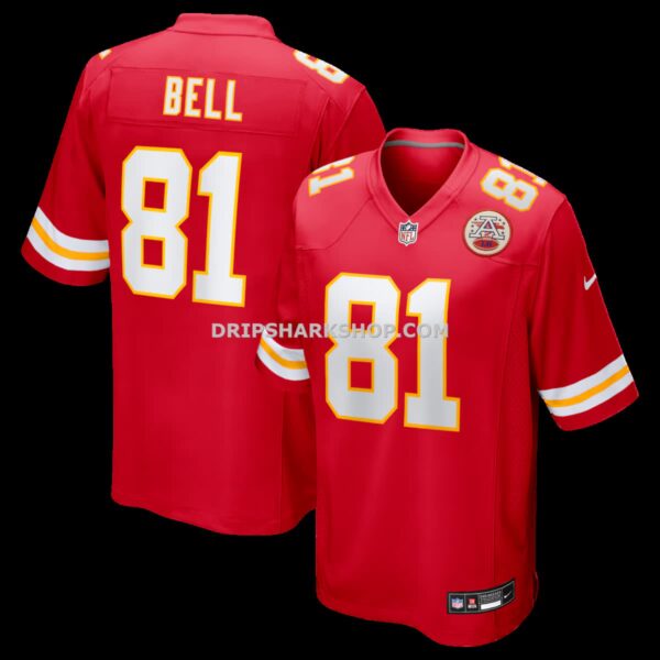 Mens Nike Blake Bell Red Kansas City Chiefs Game Player Jersey
