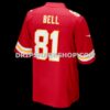 Mens Nike Blake Bell Red Kansas City Chiefs Game Player Jersey