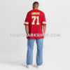 Mens Nike Josh Simmons Red Kansas City Chiefs Game Jersey