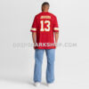 Mens Nike Nazeeh Johnson Red Kansas City Chiefs Game Player Jersey