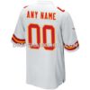 Mens Nike White Kansas City Chiefs Custom Game Jersey Pi3889000