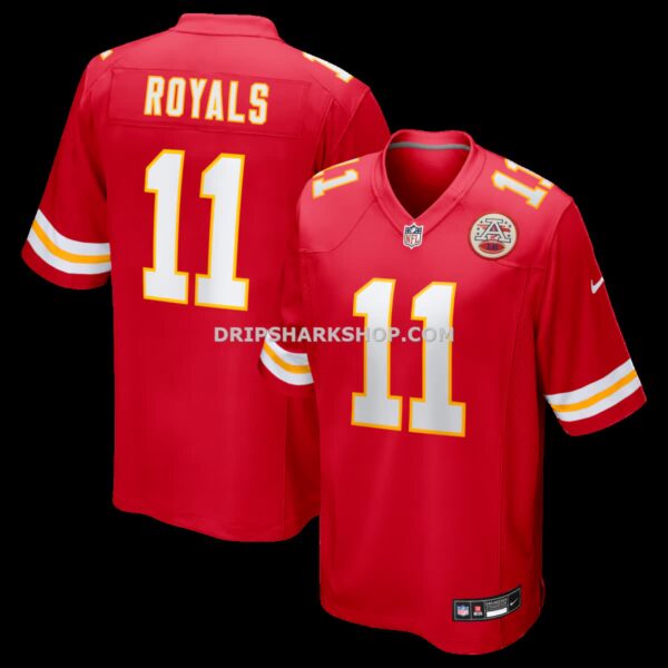 Mens Nike Jalen Royals Red Kansas City Chiefs Team Game Jersey