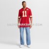 Mens Nike Jalen Royals Red Kansas City Chiefs Team Game Jersey