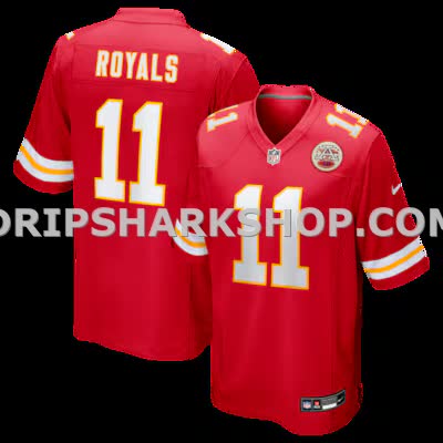 Mens Nike Jalen Royals Red Kansas City Chiefs Team Game Jersey