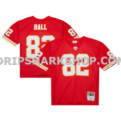 Mens Mitchell And Ness Dante Hall Red Kansas City Chiefs 2002 Legacy Replica Jersey