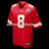 Mens Nike Kristian Fulton Red Kansas City Chiefs Team Game Jersey
