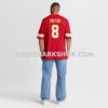 Mens Nike Kristian Fulton Red Kansas City Chiefs Team Game Jersey