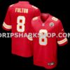 Mens Nike Kristian Fulton Red Kansas City Chiefs Team Game Jersey