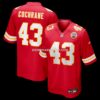 Mens Nike Jack Cochrane Red Kansas City Chiefs Game Player Jersey
