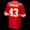 Mens Nike Jack Cochrane Red Kansas City Chiefs Game Player Jersey