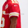 Mens Nike Patrick Mahomes Red Kansas City Chiefs Vapor Fuse Elite Jersey