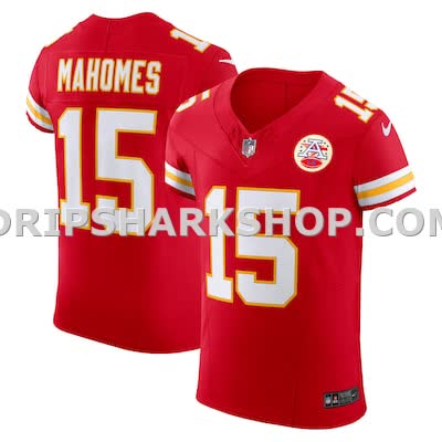 Mens Nike Patrick Mahomes Red Kansas City Chiefs Vapor Fuse Elite Jersey