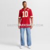 NFL1695ccG10-c41864 Mens Nike Isiah Pacheco Red Kansas City Chiefs Game Player Jersey