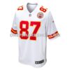 Mens Nike Travis Kelce White Kansas City Chiefs Player Game Jersey Pi4555000