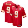 Mens Nike Kenneth Walker Iii Red Kansas City Chiefs Game Jersey