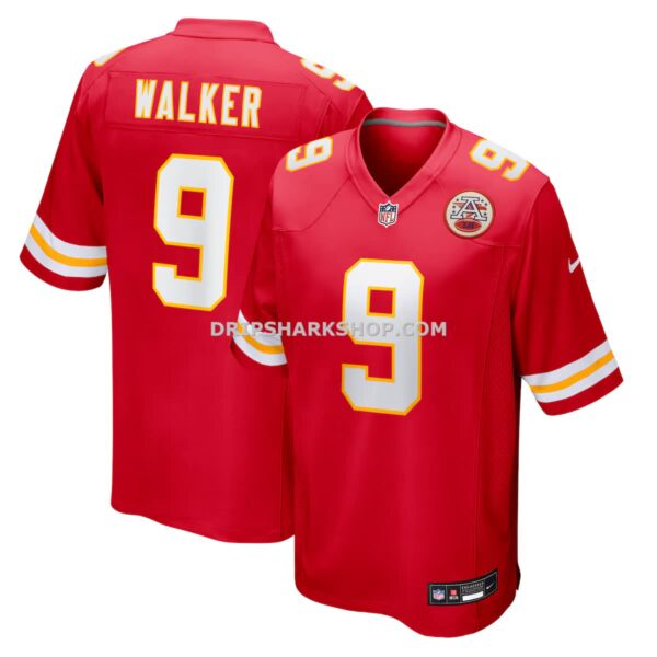 Mens Nike Kenneth Walker Iii Red Kansas City Chiefs Game Jersey