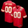 Mens Nike Red Kansas City Chiefs Custom Game Jersey