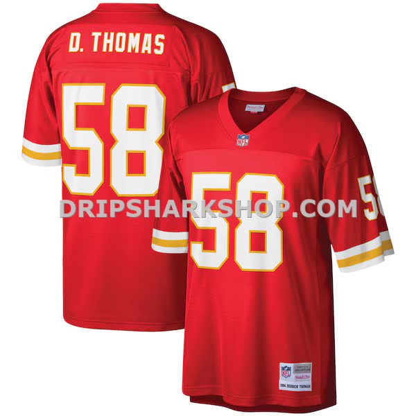 Mens Mitchell And Ness Derrick Thomas Red Kansas City Chiefs Legacy Replica Jersey Pi3610000