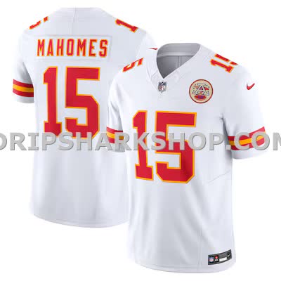 Mens Nike Patrick Mahomes White Kansas City Chiefs Vapor Fuse Limited Jersey