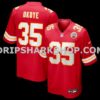 Mens Nike Christian Okoye Red Kansas City Chiefs Game Retired Player Jersey