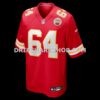 Mens Nike Wanya Morris Red Kansas City Chiefs Game Jersey