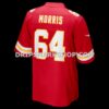 Mens Nike Wanya Morris Red Kansas City Chiefs Game Jersey