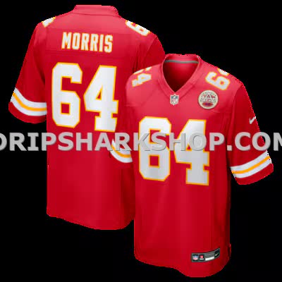 Mens Nike Wanya Morris Red Kansas City Chiefs Game Jersey