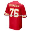 Mens Nike Kingsley Suamataia Red Kansas City Chiefs Game Jersey