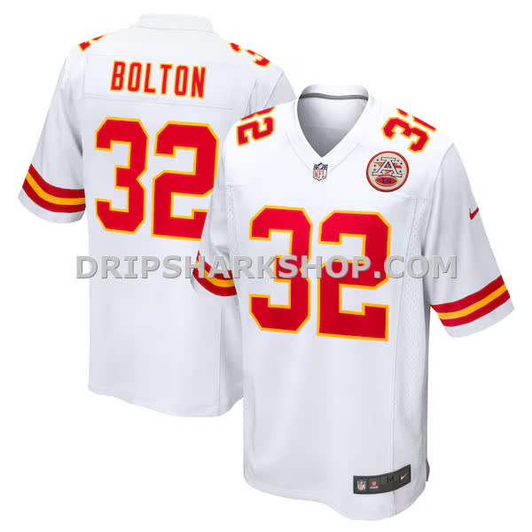 Mens Nike Nick Bolton White Kansas City Chiefs Away Game Player Jersey Pi5200000
