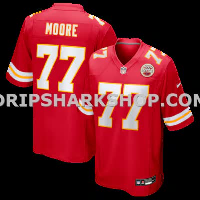 Mens Nike Jaylon Moore Red Kansas City Chiefs Team Game Jersey