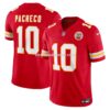 Mens Nike Isiah Pacheco Red Kansas City Chiefs Vapor Fuse Limited Jersey
