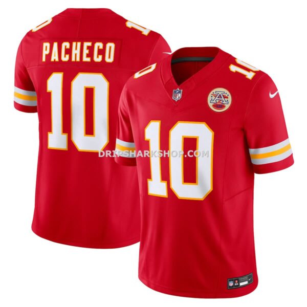 Mens Nike Isiah Pacheco Red Kansas City Chiefs Vapor Fuse Limited Jersey