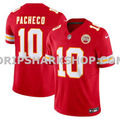 Mens Nike Isiah Pacheco Red Kansas City Chiefs Vapor Fuse Limited Jersey