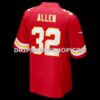 Mens Nike Marcus Allen Red Kansas City Chiefs Game Retired Player Jersey