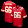 Mens Nike Mike Caliendo Red Kansas City Chiefs Game Player Jersey