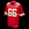 Mens Nike Mike Caliendo Red Kansas City Chiefs Game Player Jersey