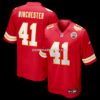 Mens Nike James Winchester Red Kansas City Chiefs Game Jersey