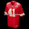 Mens Nike James Winchester Red Kansas City Chiefs Game Jersey