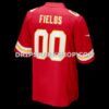 Mens Nike Justin Fields Red Kansas City Chiefs Game Jersey