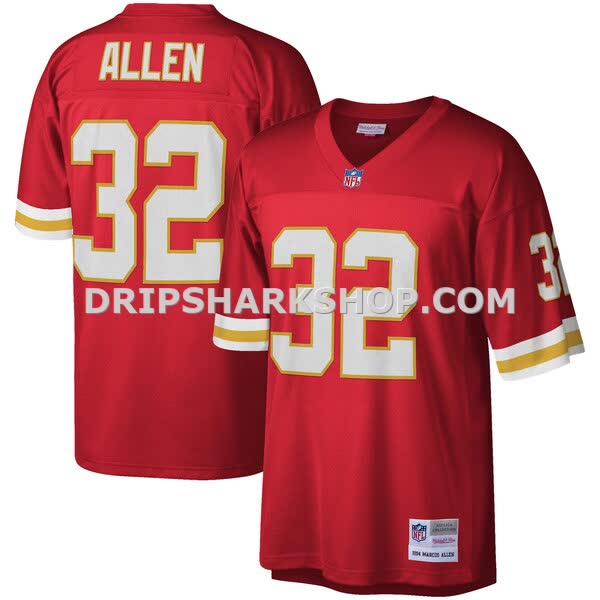Mens Mitchell And Ness Marcus Allen Red Kansas City Chiefs Legacy Replica Jersey Pi4019000