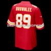 Mens Nike Jason Brownlee Red Kansas City Chiefs Team Game Jersey